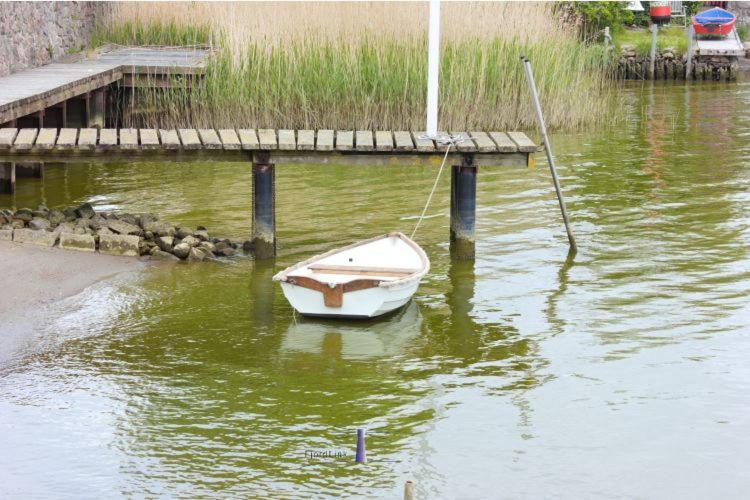 Hausboot Fjord Aries Mit Dachterrasse In Schleswig Hotel Kültér fotó
